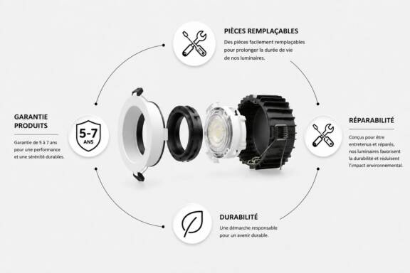 Réunion client LED professionnel